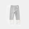 Calças Leggings para Meninas 2025 Primavera e Outono Calças Casuais Estilo Western para Bebê 5125 Roupas de Exterior para Bebê Calças de Primavera