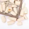 Material de chocalho de casca de fruta natural Componentes de acessórios para bonecas de casca de fruta semiacabadas feitas à mão DIY Matérias-primas para sinos de vento de cura