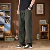 Danbaoni Primavera Novo Jeans Masculino de Cor Sólida Jeans Reto Loose de Perna Larga Retro Japonês para Homens
