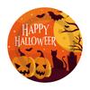 Platos desechables de papel para fiestas de Halloween, toallas de papel, vasos de papel, banderines, manteles, accesorios y suministros para arreglos florales.