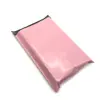 Novo Material Rosa e Branco Saco Expresso Personalizado Serigrafia Roupa Caixa de Sapato Saco de Embalagem Degradável Espessado Impermeável Saco Ziplock