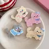 Pinza para el pelo de gatito linda linda Pinza para el flequillo delantera de mujer Pinza para el pelo roto Accesorios para la cabeza para niños para el verano