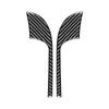 Adecuado para acge TL 09-14 fibra de carbono apoyabrazos de puerta de coche elevación pegatinas decorativas accesorios de modificación interior de coche