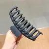 Pinza Pinza de Agarre Marrón Maillard Tamaño Alto para el Cabello Multitamaño Pinza Moda Corea del Sur Simple Pinza de Tiburón Cabello de Mujer