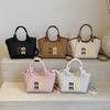 Bolsos de Moda Populares de Verano para Mujer 2025 Nueva Moda Bolso Cruzado Simple Bolso Satchel de Moda Bolso Balde Bolso Tote Pequeño
