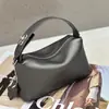 Bolso Retro de Cuero Genuino Personalizado de Fábrica, Elegante y con Estilo, Bolso de Mano con Diseño de Nicho, Bolso de Mano de Piel de Vaca de Primera Capa