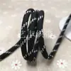 Corda de Poliéster Torcida com Núcleo de 5mm em Cores Contrastantes, Cordão de Cintura Intercolor Verde Escuro, Cordão para Alça de Chapéu, Cordão para Cadarço