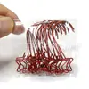 Gancho S de decoración para árbol de Navidad de 50 mm Gancho espiral en espiral para bola de Navidad Gancho S para calcetín de Navidad transfronterizo