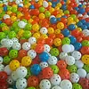Venta al por mayor de fábrica bola de pick 42MM bola para hoyo de golf bola para hoyo de plástico bola de práctica para 26 hoyos golf