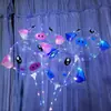 Balão de onda luminoso de celebridade da internet ponto turístico interno dia das crianças varinha mágica praça resistente à temperatura flash noturno shopping