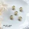 Bolsa de Dinheiro da Sorte para Ano Novo, Joia, Bolsa de Dinheiro de Zircônia Brilhante de Luxo Leve, Acessórios para Nail Art Estilo Chinês Olho de Gato Atacado
