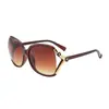 Gafas de sol de moda para mujer con cabeza de zorro, Gafas de sol clásicas estilo mamá con camelia, Gafas para adelgazar la cara grande