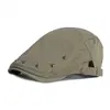 Gorra Newsboy con Tachuelas Retro para Mujer, Versátil Gorro Boina Casual para Primavera y Verano que Hace que la Cara se Vea Más Pequeña, Estilo Dulce Fresco Picante de Chica
