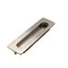 Manijas Empotradas Ocultas de Aleación de Zinc para Puertas Correderas, Puertas de Gabinete Cuadradas y Manijas Ocultas de Aluminio, Ventas Directas de Fábrica