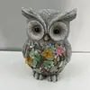 Artesanato de Resina de Caracol Brilhante Transfronteiriço Europeu e Americano Artesanato de Resina Criativo Jardim Paisagem Externa Ornamentos de Animais Pequenos