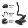 Lámpara con Clip, Lámpara de Lectura, Tubo Flexible, Luz para Plantas, Tubo Flexible con Clip, Clip para Cámara, Tubo Flexible de Cuello de Cisne con Forma, Plegable Libremente
