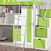 Accesorios de Ferretería para Cama Infantil Escalera Superior e Inferior Escalera de Trepa para Cama Colgante de Dormitorio Escalera de Hierro Escalera de Piso para Litera