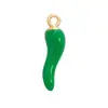 Pingente de Pimenta de Liga Popular da Amazon Colar Pulseira DIY Personalizado Acessórios Pequenos Acessórios de Joalheria Estilo Pastoral