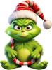 Pendente para Carro de Bebê Grinch de Desenho Animado Transfronteiriço, Enfeite para Árvore de Natal, Decorações para Casa