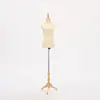 Maniquí de Medio Cuerpo Femenino con Cubierta de Encaje Estilo Coreano Retro, Soporte de Exhibición para Tienda de Ropa, Maniquí para Exhibición de Vestidos de Novia