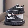 Zapatillas modernas y versátiles para niños, nueva colección primavera/otoño 2026, zapatos casuales para niñas de suela gruesa, ligeros, de suela suave y transpirables