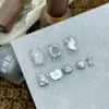 [Principal Hua] Líquido de Teñido de Metal Super Brillante para Uñas Cortas Color Bronce Dorado Plata Secado Rápido Líquido de Teñido para Metal