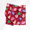 Lenço de Seda Impresso em Ambos os Lados Personalizado pelo Fabricante, Logotipo Personalizado, Imagem e Texto Podem Ser Impressos com Logotipo, Personalização em Pequenos Lotes, Personalização de Pequenos Pedidos