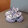 Zapatillas Retro para Niñas Primavera 2026 Nuevos Zapatos Casuales de Malla Doble para Niños Zapatos Cómodos de Moda tipo Papá