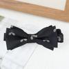 Pequeno estilo fresco retro floral dupla camada laço gravata casamento noivo homens high-end arco fornecimento transfronteiriço Shengzhou