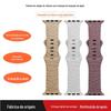 Adequado para pulseira de silicone com estampa de leopardo esculpida para Apple iwatch Apple AppleWatchUltra pulseira esculpida a laser