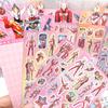 Nuevo traje de pegatinas láser de Ultraman bidimensional, dibujos animados, de alto valor, papelería para estudiantes, pegatina decorativa, transfronterizo