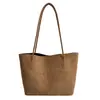 Bolso Retro Mate de Moda Madre e Hijo para Mujer 2026 Nuevo Bolso de Hombro Grande para Viajes Diarios Bolso Tote de Mano de Alta Gama