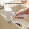 Doméstico sem fio portátil escova de limpeza elétrica cozinha vaso sanitário azulejo banheiro banheiro escova pote escova sapatos escova multifuncional