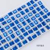 Dongzhou Crystal 8*6mm Pequeños Diamantes de Imitación para Uñas Hielo Azucarado Súper Brillantes Diamantes de Imitación de Vidrio K9 Decoraciones de Uñas Coloridas Diamantes de Imitación con Punta Inferior Venta al por Mayor