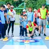 Expansão do Campus de Curling Esportivo Pista de Bolas de Gude Curling no Gelo com Bolas Rolantes Curling em Terra Seca
