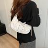 Bolso Cruzado de Gran Capacidad para Mujer 2024 Nuevo Verano Bolso de Hombro Único Axilar Nicho de Alta Calidad Bolso Dumpling para Viajero