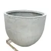 Vasos de flores UHPC de alta qualidade específicos para engenharia, resistentes ao clima e à erosão por dez anos, para paisagismo de áreas cênicas, vasos para árvores grandes feitos sob medida de acordo com desenhos