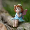 Adornos Creativos para Decoración de Micro-Paisajes, Nuevas y Coloridas Decoraciones de Hada Flor de Esquina, Manualidades de Resina de Elfos Pequeños