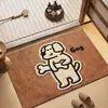 Alfombrilla de Diatomeas para Puerta de Entrada, Alfombrilla Absorbente de Secado Rápido Antideslizante para Cocina y Baño del Hogar