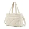 Amazon Nueva Bolsa de Almuerzo Fiambrera para Mujer Bolsa Tote Térmica para Almuerzo con Bolsillo Bolsa Tote Acolchada Esponjosa