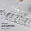 Novo Suporte de Prática para Nail Art Transfronteiriço, Base Acrílica Não Magnética para Suporte de Unhas, Ferramenta de Fixação de Placa de Unhas Portátil Destacável
