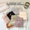 Tono Batido Verano Delgado Bacterias Ácido Láctico Ropa Interior Femenina 7A Ácido Poliláctico Femenina Seda de Hielo Cintura Media Bragas para Niñas Transpirables para Niñas