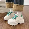 Zapatos Chunky Estilo Hong Kong para Mujer Malla INS Tendencia 2026 Nuevo Verano Versátiles Transpirables Zapatos de Malla Estudiante Casual Zapatos Deportivos