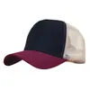 Nueva gorra de malla transpirable con combinación de colores de moda para leche de té, escuela, deportes, sombrero de protección solar, se puede hacer con LOGOTIPO