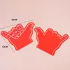 En Stock Fábrica de Origen Guantes de Animación de Eva de Colores para Eventos Deportivos, Palmas de Espuma para Conciertos, Hechos a Medida
