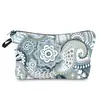Bolsa de Maquiagem com Padrão Mandala Impresso Transfronteiriça da Amazon Clutch Feminina Bolsa de Armazenamento de Viagem Multifuncional