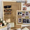 Tablero de Exhibición de Collares de Madera Retro Colgante de Pared Xiuhe Marco Colgante para Joyería de Cabeza Pendientes Almacenamiento de Pendientes Puesto de Exhibición