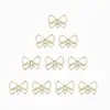 Clips para papel con forma de lazo, ramos de flores, tarjetas, suministros para floristería, manualidades DIY, alfileres, marcapáginas, materiales de arte floral, al por mayor