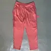 Pantalones de Rayón para Mujer Color Sólido con Cordones Holgados de Pierna Recta Pantalones Casuales para Mujer Combinan con Todo