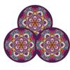 Posavasos mandala transfronterizo color posavasos de barro de diatomeas soporte inferior redondo placa almohadilla anti-planchado almohadilla de aislamiento térmico venta al por mayor
